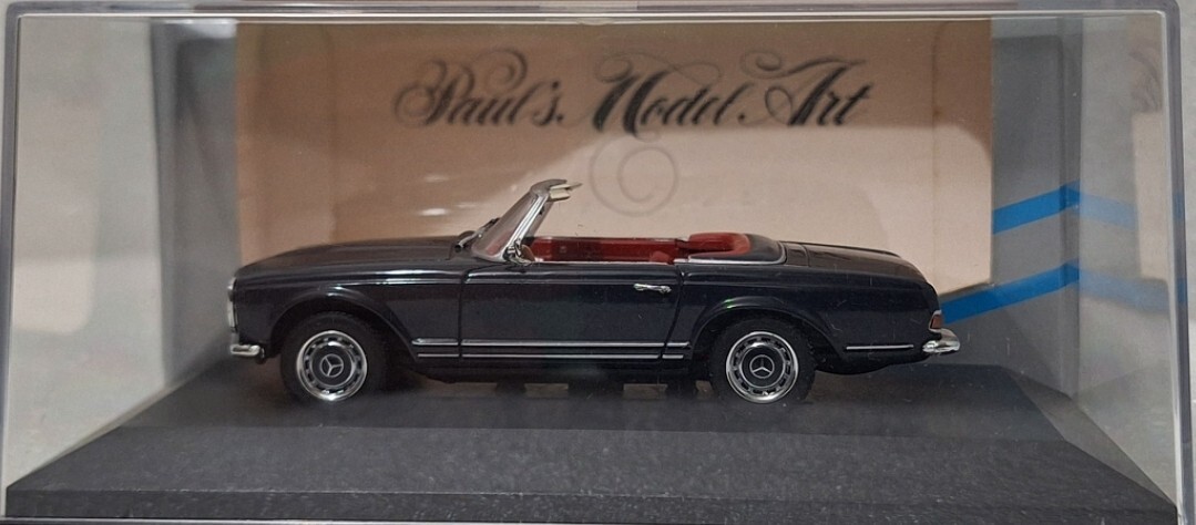 ミニカー 1/43 mercedes-benz 280SL Coupe Ixo 1:43 Mercedes-Benz 280 SL (R107) year 1979 blue metallic