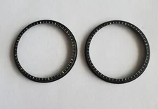 Lot of Two Bulova Accutron Black Calibrated Reflector Rings R558 for Model 640