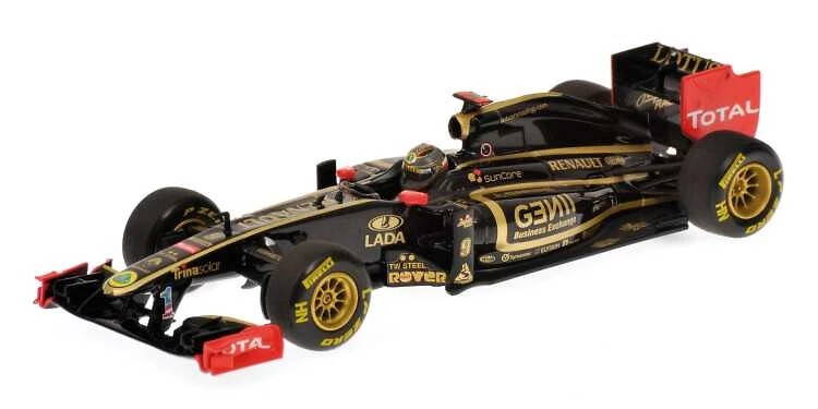 ミニチャンプス製 1/43　ロータス・ルノー　R31　2011 Nハイドフェルド Lotus Renault R31 Gp. Malaysia Nº9 N.Heidfiel 2011