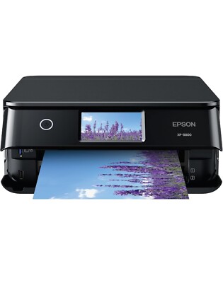 Epson Expression Photo XP-8800 Wireless Printer with 6-Color Claria Ink System