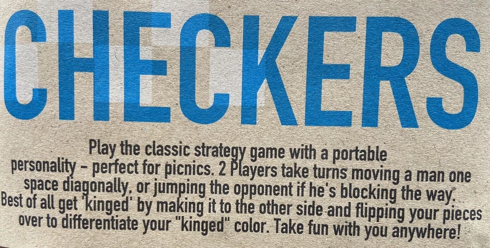 New Siam Mandalay Wooden Checker Game Mini Travel Board Hand Crafted In Thailand - Image 2 of 4