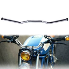 Manillar de barra de arrastre cromado de 1" para motocicleta Harley Honda Chopper Bobber personalizado