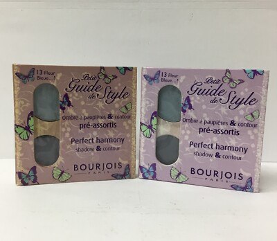 Bourjois Duo Petit Guide De Style | 13 Fleur Bleu ? | LOT OF 2