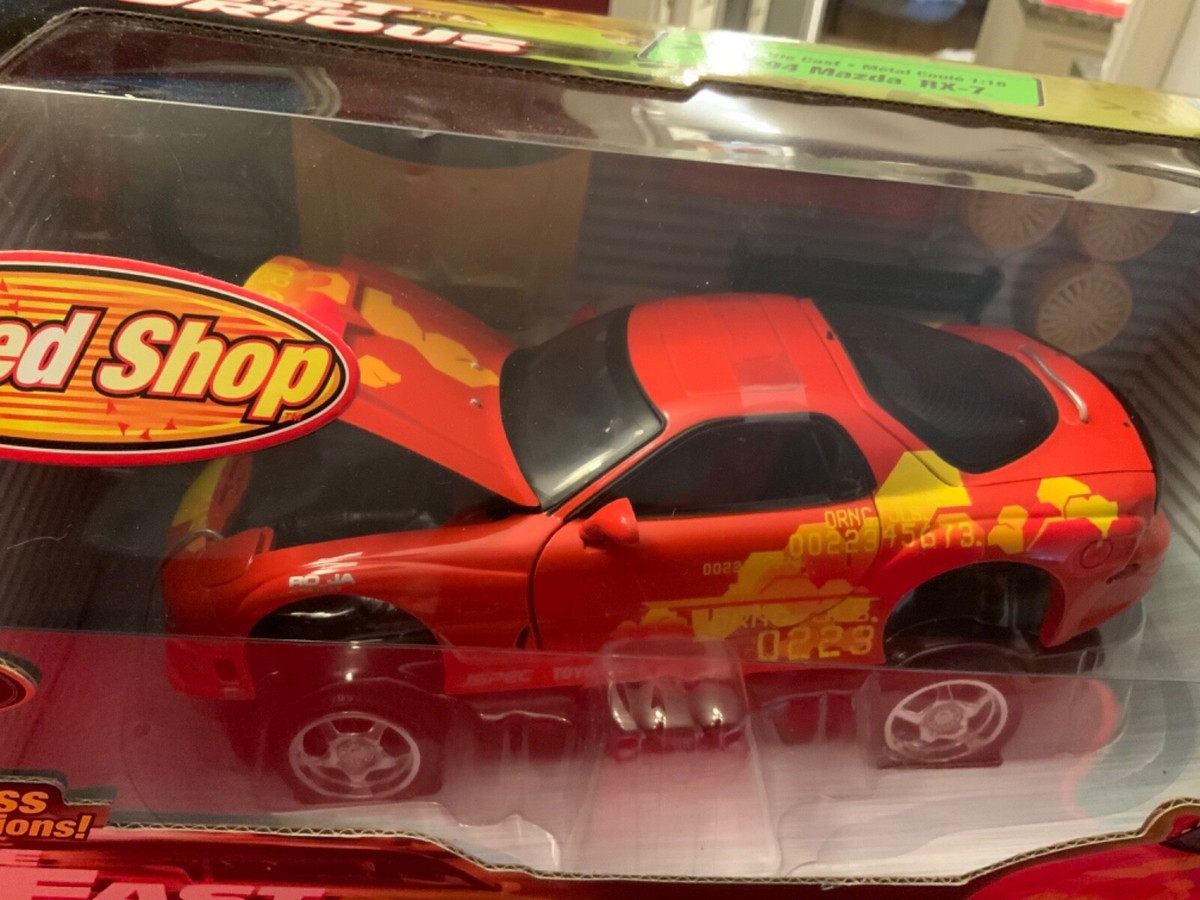 Fast & Furious 1994 Mazda RX-7 1:18 Racing Champions Speed Shop