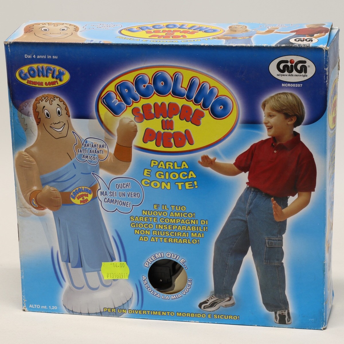Ercolino Sempre in piedi Gig Gonfix con box non testato