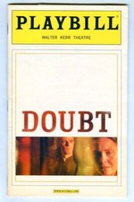 Vintage 2005 DOUBT Walter Kerr Theatre BROADWAY Playbill & Tickets! Cherry JONES