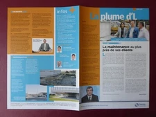 NEWSLETTER SNECMA SAFRAN EVRY CORBEIL LA PLUME D'L 187 2009 BLASTING IBL SSE