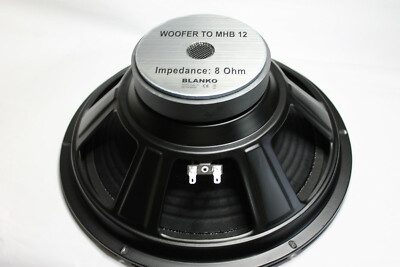 MHB-12 PA Subwoofer-Luidspreker 12 / 30 cm, Zwart