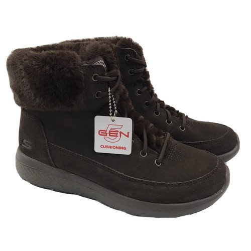 Winter Chill Boots Brown Suede 
