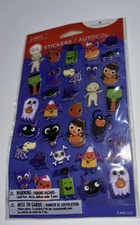 American Greetings Dimensional HALLOWEEN Stickers 64 Pieces NIP