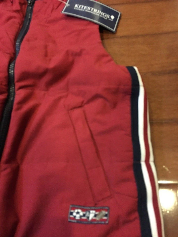 NUEVO CON ETIQUETAS, CHALECO KITE STRINGS NIÑOS TALLA 6 X/7 Foto 3 de 3