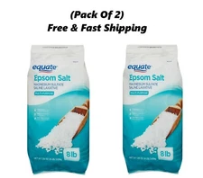 Equate Epsom Salt, Magnesium Sulfate, 128 oz (8lb), Unscented