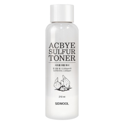 SIDMOOL Acbye Sulfur Toner 210mL
