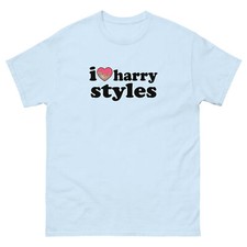 I LOVE Harry Styles Heart Love Bunny Love on tour 2022 T-shirt Tee