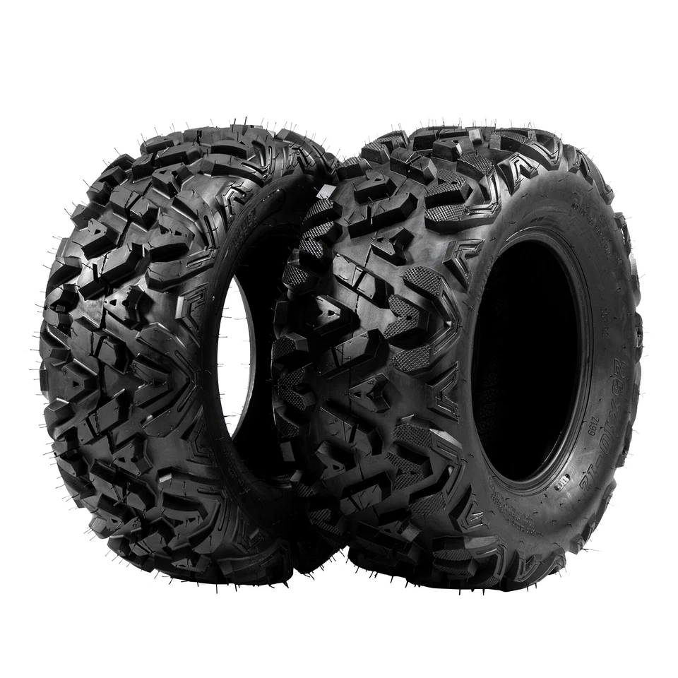 MP 25x8-12 & 25x10-12 Replacement ATV UTV SxS 6 Ply Tires Set of 4 - Image 3 of 4