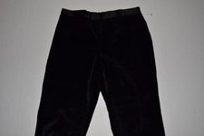 LAUREN RALPH LAUREN BLACK SUEDE LIKE FEEL PANTS WOMENS SIZE PETITE 8P 8