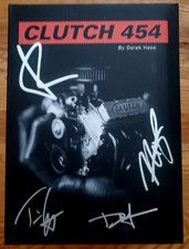 Clutch 454 Engine Limited Edition Sculpture 32454. Signed By Full Band Rare Clutch 454 Engine Limited Edition Sculpture 32454. Signed By Full Band Rare