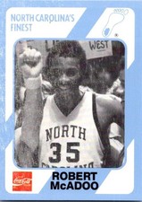 1989-90 Collegiate Collection/Coca-Cola North Carolina's - Bob McAdoo #115