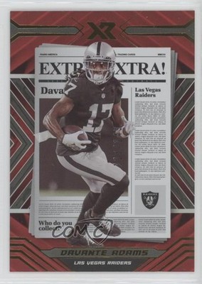 2022 Panini XR Extra Extra Red /149 Davante Adams #EXT-20 1r1o