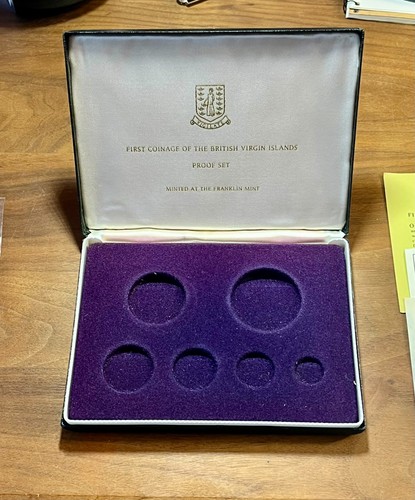 BRITISH VIRGIN ISLANDS KM# PS1, 1973 PROOF SET (.7643 SILVER) COMP ORIG'L PACK'G - Picture 5 of 6