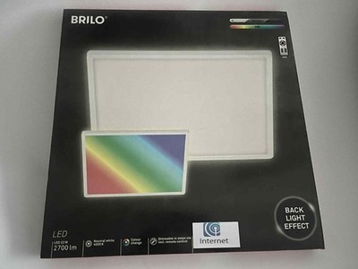 LED PANEL RGB DECKENLAMPE  FLACH   FERNBEDIENUNG SLIM   BACKLIGHT B-KARTON