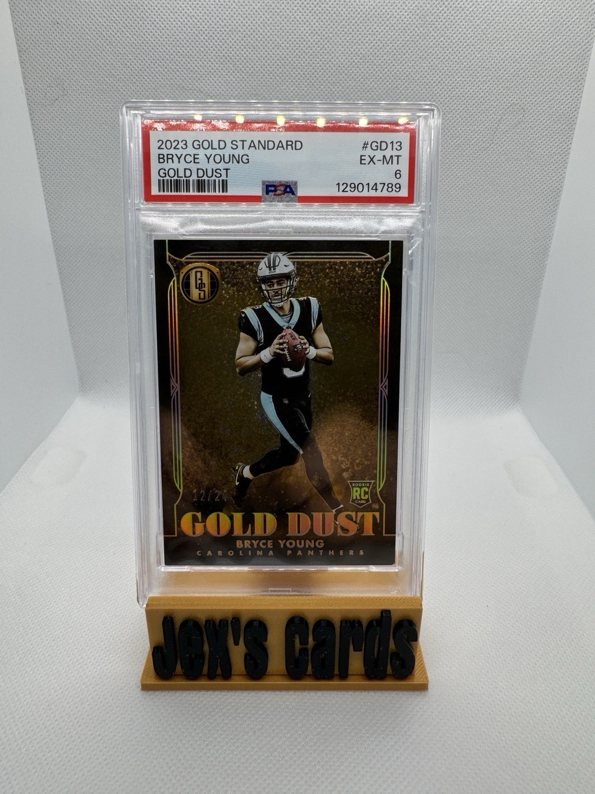 Bryce Young Panini Gold Standard Gold Dust #GD13 Base