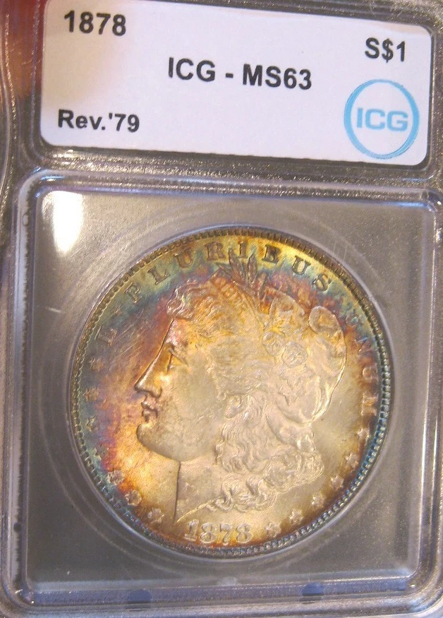 1879 Grade MS 63 Morgan US Dollars for sale | eBay