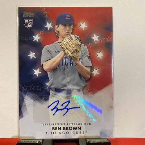Ben Brown #BSA-BBR 2024 Topps Update Baseball Stars Autograph card