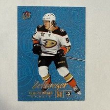 2024-25 Upper Deck Fleer Ultra Medallions Olen Zellweger #M-50 Sapphire /25 🔥💎