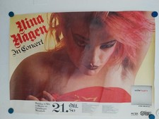 Nina Hagen - Original A1 Konzertplakat, gerol...