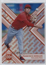 2018 Panini Elite Extra Edition Aspirations Orange 26/100 Francisco Morales 11pj