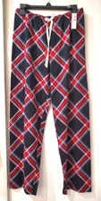 Hue Women's Dogs In The Wild Mid-Rise Pajama Pants Pic Beet Size Large