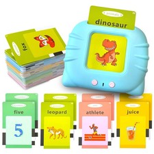 224 Talking Flash Cards for Kids Montessori Learning Toy Ages 1–5
