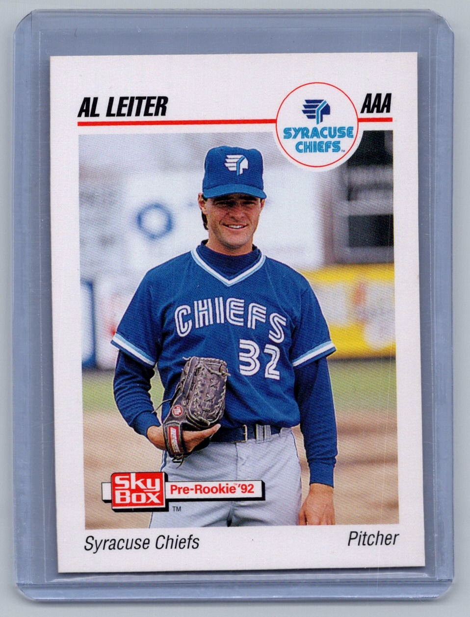 1992 SkyBox Team Sets AAA #509 Al Leiter