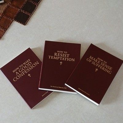 Sophia Institute Press: Good Confession, Resist Temptation, Suffering Booklets