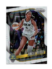 2025 Panini WNBA Prizm Basketball White Seismic Prizm Angel Reese
