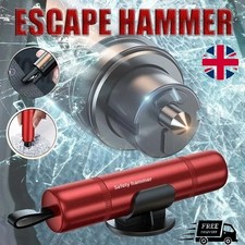Safe Pro X Car Window Breaker and Seat Belt Cutter 2 IN 1 Life Hammer *Emergency