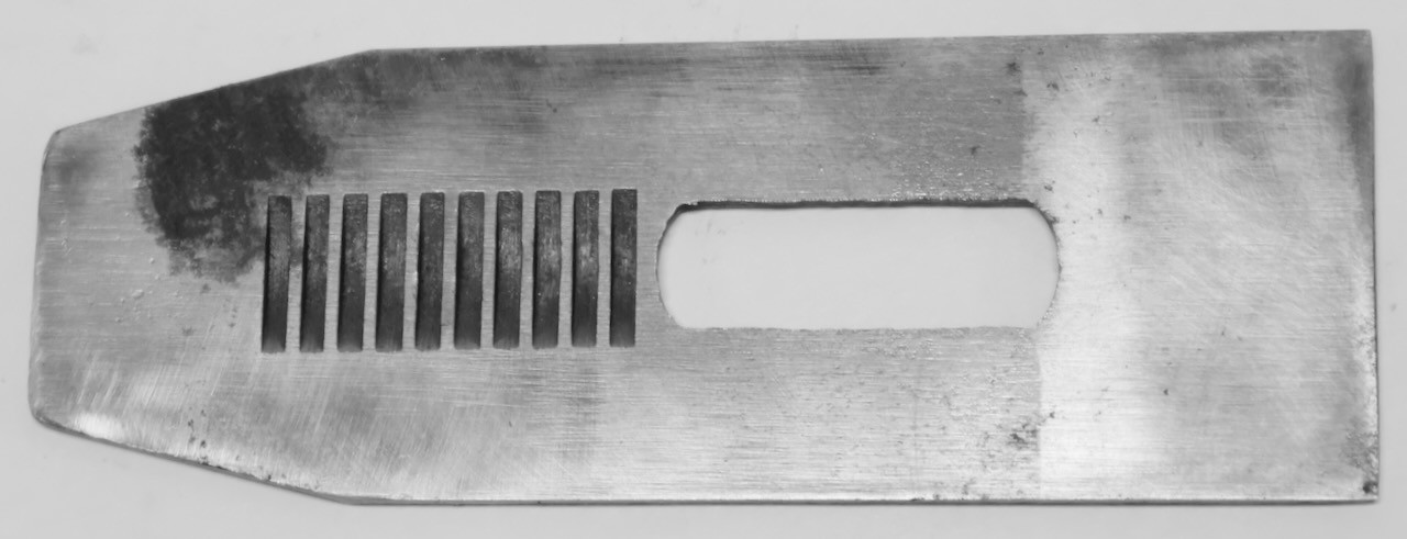 1 5/8" L Bailey's Patent Block Plane Cutter / 1858 + 1867 / MTT