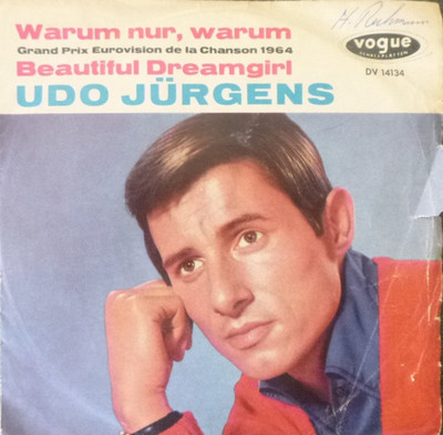7'' GRAND PRIX 1966 ( AUSTRIA ) UDO JÜRGENS : Warum nur warum   VG+ \
