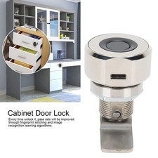 Automatic Smart Fingerprint Drawer Lock for Furniture Cabinet 3.7V Rechargeable