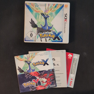 Pokémon X (Nintendo 3DS) Leerhülle mit Anleitung OHNE SPIEL