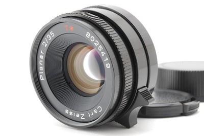 [Mint] CONTAX Carl Zeiss G Planar 35mm f&frasl;2 T* Lens for Leica M Black Paint  9773 | eBay