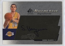 2004-05 SP Signature Edition Authentic Signatures Sasha Vujacic #AS-SV Auto 00e2