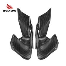 WOLFLINE Carbon Oil Tank Fuel Side Cover Fairing For KAWASAKI Z900 2020-2023