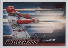 2018 Topps Stadium Club Power Zone Red Justin Upton #PZ-JU 0l1