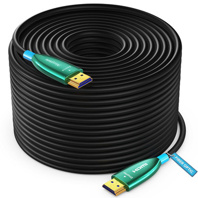 4K HDMI Cable 500 Foot High-Speed Fiber Optic 18Gbps 4K60Hz, Unidirectional 2160