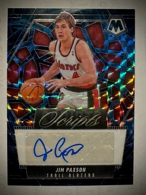 2024-25 Jim Paxson Auto Mosaic Scripts GENESIS Case Hit! Celtics Blazers SSP