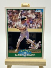 Score Fleer Ultra 1989 Mark McGwire Oakland Athletics MLB Vintage Card Lot