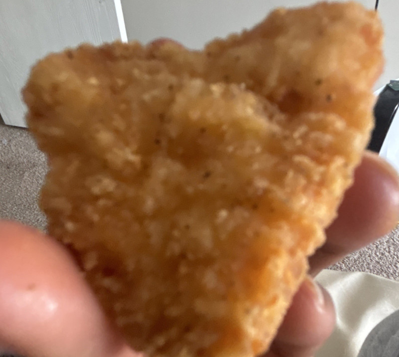Heart-Shaped Chicken Nugget Unique Food Oddity