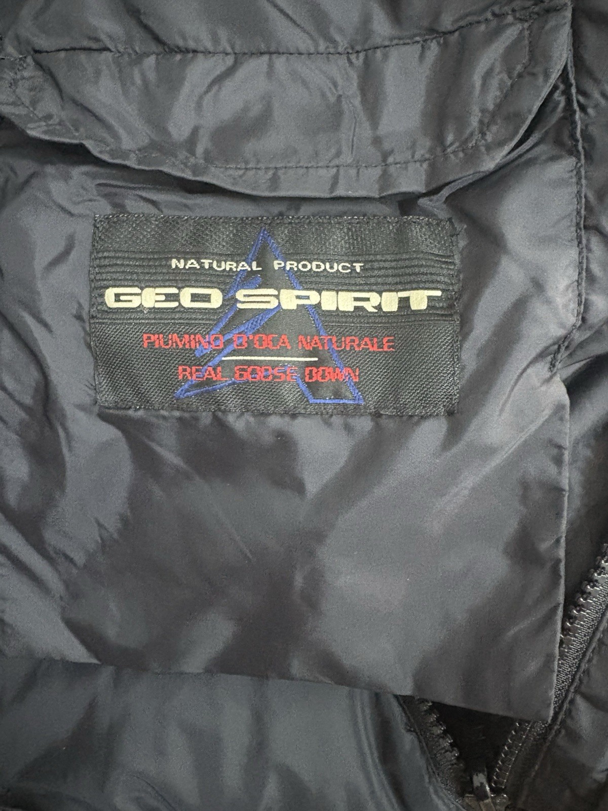 Geospirit Mens Jacket Black Size 58 Like New Excellent Condition image 8